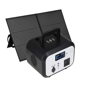 Générateur de station d'alimentation portable 600WH avec panneau solaire pliable 200W et contrôleur MPPT pour utilisation en extérieur - Product Image 2