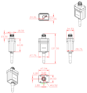 HF <span class=keywords><strong>2</strong></span>.4G WIFI & Bluetooth Monitor RS485 Multi-Brand Inverter Daten erfassungs-und Überwachungs <span class=keywords><strong>system</strong></span> SWB1-20 HKT - Product Image 6