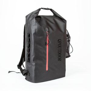 Zaino avventura OEM produttore 35L impermeabile Casual Roll Top Dry sacco Multi-funzione RPET telone per l'estate all'aperto - Product Image 3