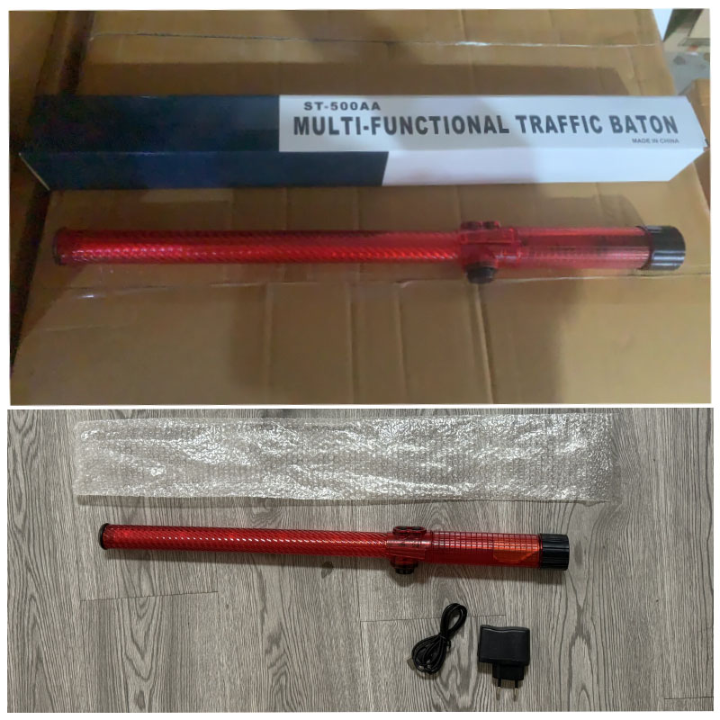 Baton de circulation rechargeable