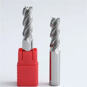 2024 New Arrlival Wholesale Cheap 55 HRC Carbide 3 Flute Standard Length End Mills For Aluminum