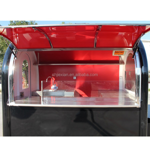 Remolque de Comida Rápida Móvil Pequeño de 2.2 Metros para Hot Dogs y Helados, Fabricado en Aluminio por Fábrica China - Product Image 6