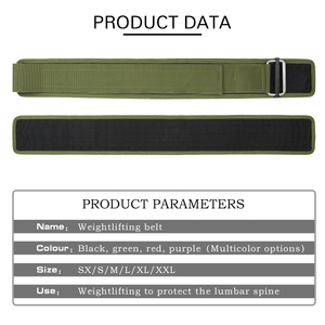 <span class=keywords><strong>Cintura</strong></span> da Sollevamento Pesi LADYGLOW Regolabile di Alta Qualità per Powerlifting e Palestra, Personalizzabile - Product Image 3