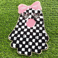 Patchs en chenille 3D personnalisés, thermocollants, doux, faits main, à paillettes, motifs fantôme, citrouille, crâne, thème Boo Halloween, pour sweat à capuche, veste, sac à dos, jean