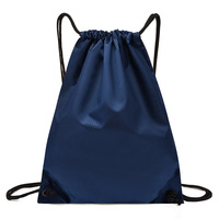 Sac de sport en polyester coloré, cordon personnalisé, sac de voyage de rangement à cordon