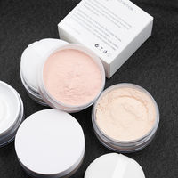 Nouvelle Poudre Libre Minérale Translucide 20 Couleurs, Fixatrice de Maquillage Longue Durée, Contrôle du Sébum, Résistante à l'Eau, Fini Mat Lisse