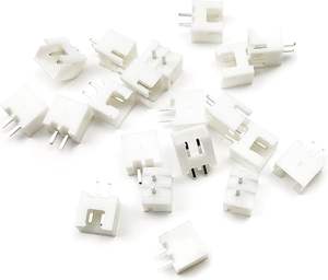 20 세트 미니 마이크로 JST-XH 2.54mm 피치 2 핀 수형 커넥터 10cm 오토바이 자동차 용 PVC 절연 실리콘 와이어 케이블 - Product Image 3