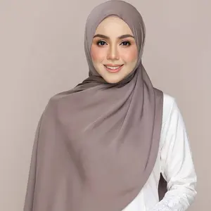 JYLイスラム教徒のヒジャーブファッション115 Cmスクエアスカーフマレーシアアラブヒジャーブ24色在庫ありイスラム教徒の女性ヒジャーブ