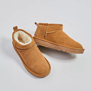 2026 New Product U Outdoor Suede Plush Comfortable <strong>Waterproof</strong> Thermal Short <strong>Women</strong> Winter Sheepskin <strong>Snow</strong> <strong>Boots</strong> - Product Image 5