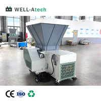 WES600 Broyeur à arbre unique en promotion pour le recyclage de vêtements usagés et de bouteilles, machine de déchiquetage et de broyage de plastique, prix