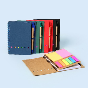 New Soft Customized Print <b>Book</b> Coil Spiral Bound Spiral Binding Coil This Set of Sticky Notes - Product Image 1