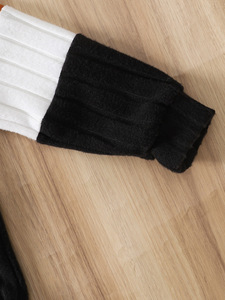 Tutina per <span class=keywords><strong>Neonato</strong></span> <span class=keywords><strong>Maschio</strong></span> in Cotone Stampato con Bottoni a Pressione, Maniche Lunghe, Collo Tondo, Pantaloni Elasticizzati Casual, Completo Morbido Autunnale - Product Image 4