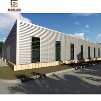 Edificio Prefabricado para Almacenes, Estructura de Acero, Edificios Prefabricados Económicos, Precio de Taller