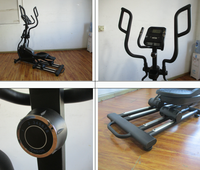 Vélo elliptique magnétique haut de gamme TOPFIT, longueur de pas 44 cm, équipement de fitness d'intérieur