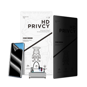 Protector DE PANTALLA DE PRIVACIDAD DE alta transparencia Hidrogel suave Protector de pantalla antiespía Rollo de película para teléfonos móviles y cámaras - Product Image 1