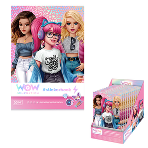 Set di libri di adesivi A5 WOW Generation - Product Image 1