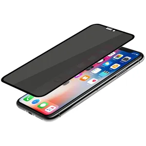 高级3D防偷窥隐私钢化玻璃9小时屏幕保护iPhone 12 Pro Max