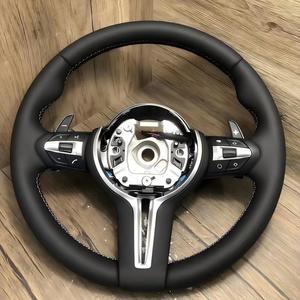 <span class=keywords><strong>Volant</strong></span> en cuir perforé de qualité supérieure pour <span class=keywords><strong>BMW</strong></span> Série F F10 F30 F20 F32 F15 F25 Style M Sport Boutons multifonctions - Product Image 2