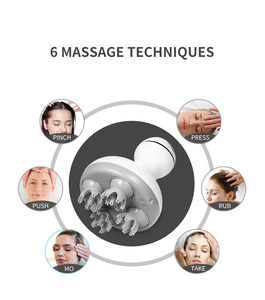 Biểu Tượng Tùy Chỉnh Chất Lượng Cao Head Massager Trị Liệu Đầu Không Thấm Nước Head Massager Tự Động Da Đầu Vật Lý Trị Liệu Giải Nén - Product Image 2
