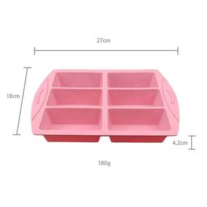 Moule rectangulaire en silicone antiadhésif pour pain et financiers, outils de pâtisserie - Product Image 2