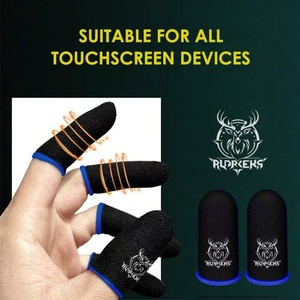 Fundas para Dedos de Fibra Plateada para Juegos, No Causan Incomodidad Durante la Juego Prolongado, Ideales para Jugadores con Manos Sudorosas - Product Image 5
