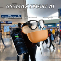 Lunettes Intelligentes Sanvnet GS5MAX à Caméra Unique 2026 avec IA, Caméra 8MP 1080P, Fonctionnalités de Traduction WIFI, Étanchéité IP67, Commande Vocale