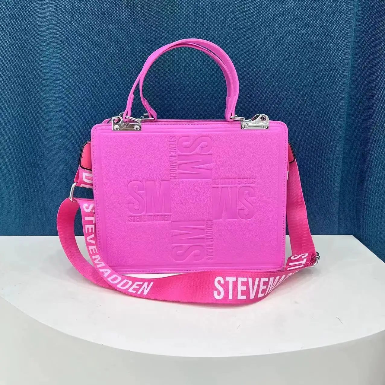 ¡Novedad de 2022! Bolso y monedero Steves de diseñador, bolsos de mano de lujo Maddens para mujer, bolso de compras de hombro grande para mujer, poliéster PU