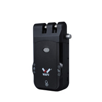 YAGU WF-026 double systèmes double moteurs Serrure de porte invisible intelligente Serrure de porte d'entrée sans clé Serrure de porte électronique à télécommande