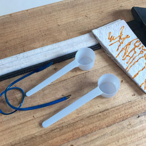 Trắng nhựa 5g 10ml protein lỏng muỗng <span class=keywords><strong>PP</strong></span> Chất liệu công cụ đo lường cho sữa - Product Image 3