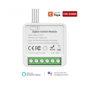 Tuya 1-4 gang 16A mini thông minh chuyển đổi Wifi ZigBee 220V tương thích điều khiển từ xa cuộc sống thông minh Alexa Google nhà yandex Alice-<span class=keywords><strong>2</strong></span>-<span class=keywords><strong>Way</strong></span> - Product Image 1