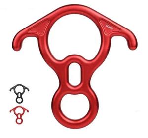 Descensor de figura de rescate de Escalada 8 de buena calidad con dispositivo de seguridad de equipo de rappel de oreja doblada - Product Image 2
