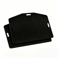 Support pliable personnalisé pour sacs poubelles en PP/PVC/PC, service de découpe multi-épaisseurs, construction, camping, OEM