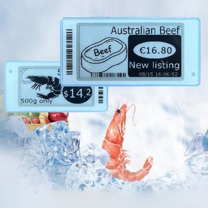 Étiquettes de prix numériques ESL pour congélateur, écran E Ink 2,6 pouces, papier électronique, fonctionnement à basse température, inférieur à 0-25°C - Product Image 1