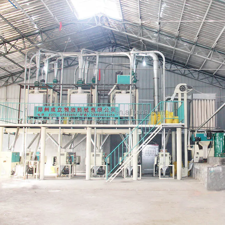 60 톤 밀가루 분쇄기/밀가루 밀/밀 분쇄기 완전 밀가루 밀링 생산 라인