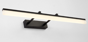 Faros LED de aluminio <span class=keywords><strong>para</strong></span> espejo, luces giratorias de ángulo ajustable de 9 W, tres colores de temperatura <span class=keywords><strong>para</strong></span> pared, luz de baño interior - Product Image 3