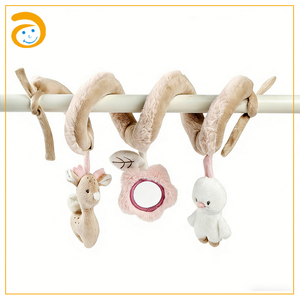Juguetes de Peluche en Espiral Suaves <span class=keywords><strong>para</strong></span> Bebés, <span class=keywords><strong>para</strong></span> Colgar en el Cochecito, Asiento de Auto, <span class=keywords><strong>Cuna</strong></span>, Móvil, Sonajeros, Juguete de Confort - Product Image 5