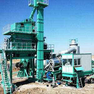 Usine mobile de mélange de tambour d'asphalte 80 t/h Machine de mélange d'asphalte chaud et froid Nouvelle condition Fabrication de pompes Industries de la construction - Product Image 6