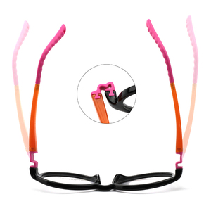 キッズメガネデュアルカラーハイクラシックチャイルドメガネフレームフレキシブルtr90メガネ近視光学メガネ眼鏡フレーム - Product Image 4