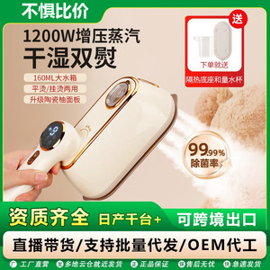 Handheld Garment <b>Steamer</b> Mini Electric Iron With 160C Steam For Clothes And Pillows - Product Image 5