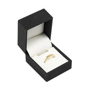 Boîte d'emballage de bijoux de luxe moderne rectangulaire personnalisée Everwin avec doublure en coton pour la Saint-Valentin - Product Image 5