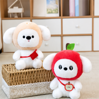 Vente en gros de jouets en peluche en coton PP pour machine à griffes, 7 et 8 pouces, bon marché, assortis, super doux, mignons et amusants