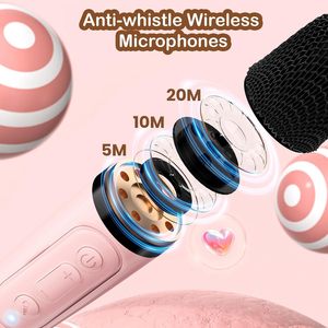 Machine de karaoké portable à LED pour la maison, mini système de karaoké avec haut-parleur pour enfants, très vendue - Product Image 5