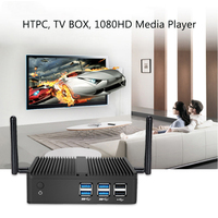 Ordinateur Minipc Dubaï Intel Celeron Core I3 i5 Linux Arm Fanless Mini Motherboard Desktop Barebone Personal Portable PC