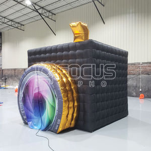 JLJ 저렴한 풍선 카메라 포토 부스 오두막 텐트/360 사진 부스 인클로저 배경 파티 결혼식 이벤트 - Product Image 5