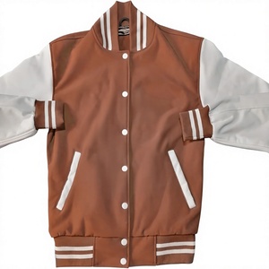 Fabricant OEM, veste bomber varsity décontractée d'hiver de haute qualité, broderie chenille, streetwear, logo personnalisé - Product Image 1