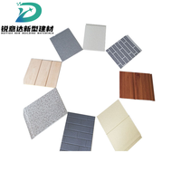 Panneaux muraux modernes en polyuréthane intégré, sculptés en métal, ignifuges, pour la décoration extérieure des murs, isolation des cabines et des maisons