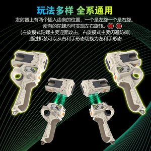 CHXU 2026 Nuovo Lanciatore Giroscopico Auldey Hurricane Souls, Giocattolo Accessorio con Impugnatura a Trazione per Battaglie di Trottola - Product Image 4