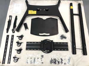 Zeno รถเข็นทีวีมือถือหมุนได้สำหรับ32 "-60" L65-<span class=keywords><strong>X</strong></span> ° 360ใหม่ล่าสุด<span class=keywords><strong>100</strong></span>*<span class=keywords><strong>100</strong></span>-600*400มม. มีล้อขาตั้งทีวีแบบหมุนได้ - Product Image 5