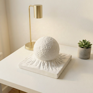 Piedra de aromaterapia de yeso ecológica sólida en forma de luna - Product Image 5