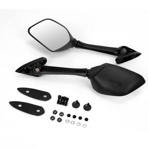 Espejo Retrovisor con Amplio Campo de Visión, Espejo Retrovisor Modificado con Superficie Grande, Reflector de Fibra de Carbono con Diseño de Piel de Serpiente - Product Image 2